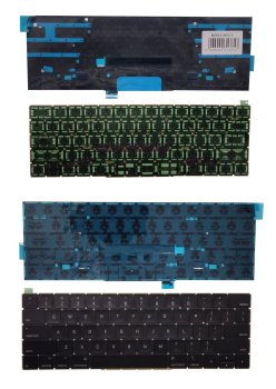 Apple MacBook Pro 13" A1706 / 15" A1707 Keyboard US, Black
