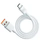 3MK Hyper USB to USB Type C Data Charging Cable 3A 1.2m, White | Провод для Зарядки Передачи...