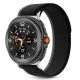 Ремешок Tech-Protect Nylon Stripe для Samsung Galaxy Watch 40/44/46mm, черно-оранжевый