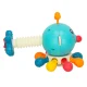 Сенсорная игрушка-прорезыватель для малышей Bibi-inn Осьминог, синяя
