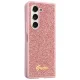 Guess Samsung Galaxy Z Fold 5 vāciņš Glitter Script, rozā