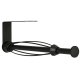 Black Metal Kitchen Paper Towel Holder