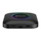 Carlinkit TBOX PLUS LED bezvadu CarPlay / Android Auto adapteris, 4/64GB, melns