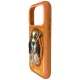 Nimmy Cool&Cute 2.0 Dog Case for iPhone 17 Pro with Magnetic Pendant - Orange