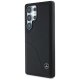 Чехол Mercedes Leather Curved Stitches для Samsung Galaxy S25 Ultra Black