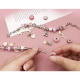 Children\'s Jewelry Making Set + Box, Pink