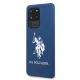 Samsung Galaxy S20 Ultra (SM-G988F) US Polo Silicone Collection Case Cover (USHCS69SLHRNV), Navy