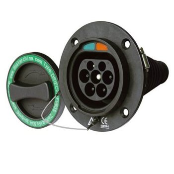 Duosida Type 2 EV Charging Socket (Male) - 32A, 3-Phase, 22kW