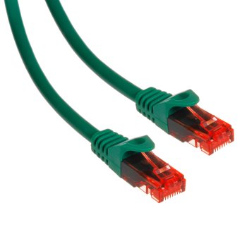 Сетевой кабель Maclean MCTV-302 G UTP Cat6, 2м, Зеленый