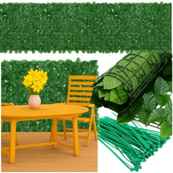 Mākslīgais dzīvžogs uz balkona 5x0,5m Gardlov 25342