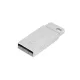 USB-флешка Verbatim Metal Executive 16GB USB 2.0, серебристая (98748)
