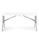Складной кейтеринговый стол MultiGarden 153x70 см, белый