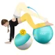 Vingrošanas bumba 4FIZJO Reh Ball 85 cm, piparmētru zaļa