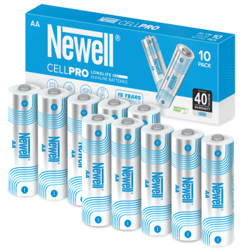 Щелочные батарейки Newell CellPro AA, 10 шт.