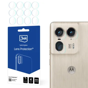 Гибридное защитное стекло для камеры 3Mk Lens Protection Motorola Moto Edge 50 Ultra