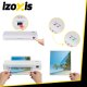 A4 laminators Izoxis 25417, 4-in-1 komplekts ar trimeri un 60 plēvēm