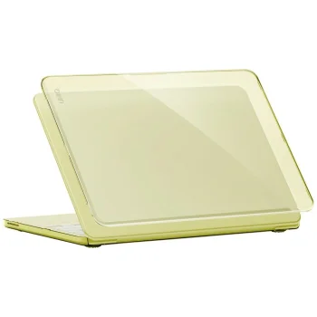 Чехол Uniq Vero для MacBook Neo, полупрозрачный желтый