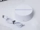3D smilšu lampa ar kustīgām smiltīm un LED RGB galda dekorācija