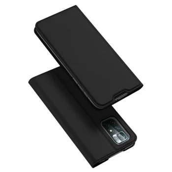Xiaomi Poco M4 Pro 5G DUX DUCIS Skin Pro Series Leather Case Cover, Black | Чехол для Телефона...