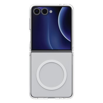 Uniq LifePro Xtreme Magclick Charging vāciņš Samsung Galaxy Z Flip7 Caurspīdīgs