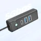 Orico PWC2U-U3 3 portu USB centrmezgls (2x USB-A 3.0, 1x USB-C 3.0), 0.5m, melns