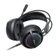 Onikuma X88 spēļu austiņas ar RGB un mikrofonu, Melnas