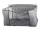 Large Clothes Storage Bag Organizer for Bedding Comforters 60x45x30cm, Gray