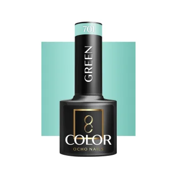 Ocho Nails Green 701 gēla nagu laka, 5 g