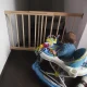 Bērnu drošības vārti/barjera, 72-122 cm | Baby Safety Gate