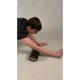 Jogas Fitnesa Masāžas Rullis Veltnis Muskuļu Atslabināšanai Trizand 23570, Melns | Yoga Massage Roller