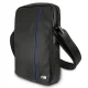 BMW BMTB10CAPNBK Planšetdatora Soma 10\" Oglekļa / Zils Svītras | Torba Tablet Carbon Blue Stripe