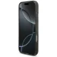 Guess IML Flowers Pearl Strap MagSafe vāciņš iPhone 18 Pro Max / 17 Pro Max, melns