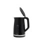 Huslog Ribbed Electric Kettle Touch Panel 1.7L 2200W, black
