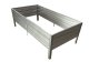Paaugstinātā dārza dobe Klasika Garden 1500x750x300mm, Cinka