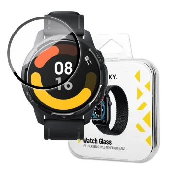 Hibrīda aizsargstikls Wozinsky Watch Glass pulkstenim Xiaomi Watch Color 2, melns