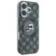 Чехол Karl Lagerfeld для iPhone 16 IML Monogram Karl&Choupette MagSafe, черный