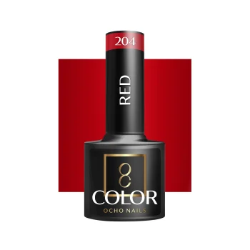 OCHO NAILS gēllaka Red 204, 5 g