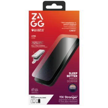 ZAGG Invisibleshield Glass XTR5 grafēna ekrāna aizsargstikls ar zilo gaismu filtru iPhone 17 Pro Max