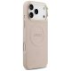 Guess Peony Hot Stamp MagSafe Case for iPhone 17 Pro Max, Pink