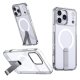 Hybrid Armor X Case for iPhone 17 Pro Max with Stand and MagSafe, Transparent