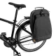 Wozinsky velosomas mugursoma 2-in-1 bagāžniekam, 40l, melna