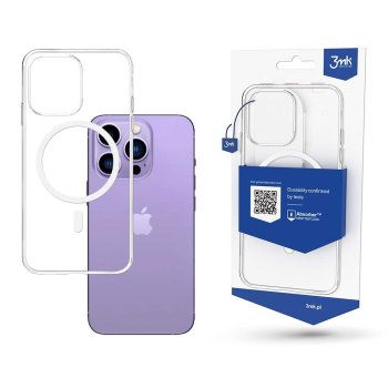 3mk Protection iPhone 14 Pro Max Case MagCase, Transparent
