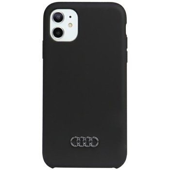Audi Silicone Case vāciņš iPhone 11 / XR melns
