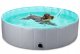 Foldable Dog Swimming Pool Portable Pet Bath, 100x30cm