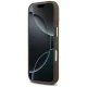 Чехол Guess для iPhone 17 Pro 4G PU Stripe MagSafe, коричневый