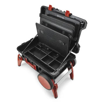 Wiha XXL III Rolling Tool Case with Wheels, Empty
