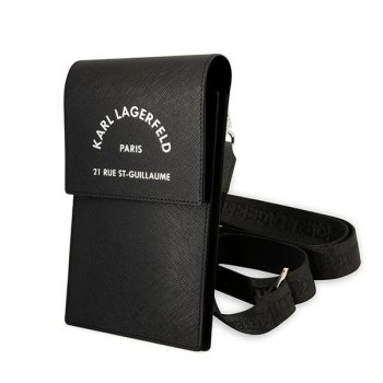 Сумка Karl Lagerfeld Embossed RSG - черная