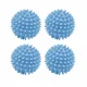 Шарики для стирки и сушки белья 6x6 см, 4 шт., синие