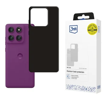3mk Matt Case vāciņš Motorola Edge 60 Pro Matte Black