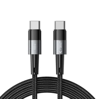 Tech-Protect UltraBoost USB-C / USB-C PD 60W 3A kabelis (2m), pelēks